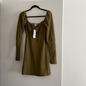 Brand new olive green dress